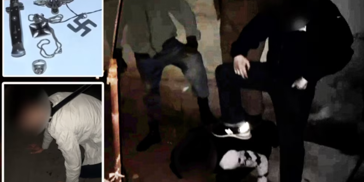 Police detain 16 members of neo-Nazi group, including 10 minors