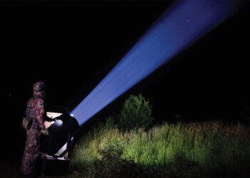 A member of a Ukrainian mobile air defense team scans the sky near the southern port city of Odesa for an incoming Russian attack. Photo by Michael Shtekel / Media Center Ukraine