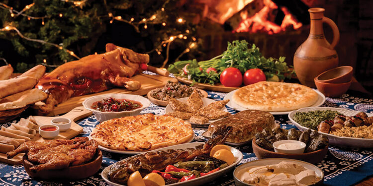 A New Year table. Source: georgia.travel