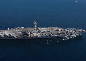 Aircraft carrier USS Abraham Lincoln. Source: Reuters