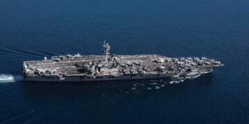 Aircraft carrier USS Abraham Lincoln. Source: Reuters