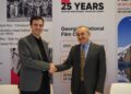 Georgian pavilion showcased at European Film Market in Germany