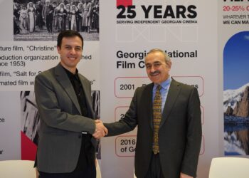Georgian pavilion showcased at European Film Market in Germany