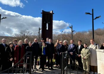 Norwegian ambassador attends memorial ceremonies honoring fallen heroes of Ukraine and Georgia