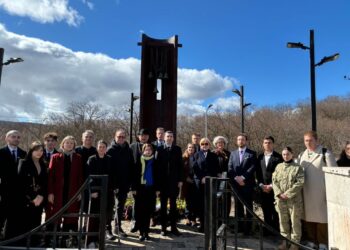 Diplomats mark 105th anniversary of Soviet occupation at Kojori memorial