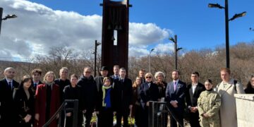 Diplomats mark 105th anniversary of Soviet occupation at Kojori memorial