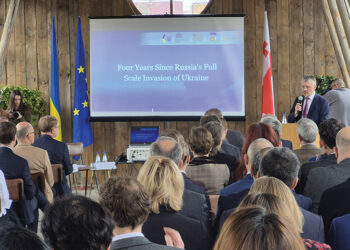 Anatolii Maliuska, Interim Chargé d’Affaires of the Embassy of Ukraine to Georgia, opened the panel