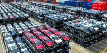 EV cars in Central Asia. Source AFP