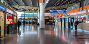 Inside Tbilisi Airport. Source: RedFedoraDiary,com