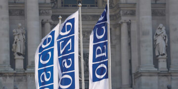 OSCE flags. Source: crisisgroup