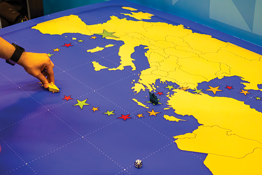 One of the activities at Europe Days