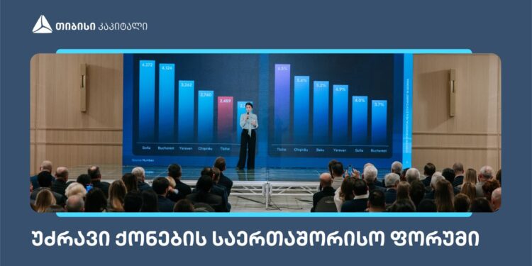 თიბისი კაპიტალმა უძრავი ქონების საერთაშორისო ფორუმზე კვლევა წარადგინა