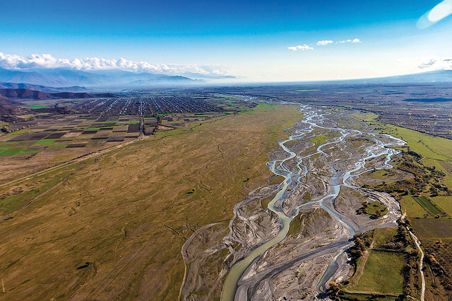 The Alazani River in Kakheti region. Source: livetheworld