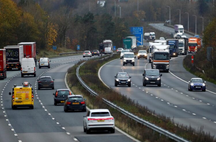 Vehicle on a highway. Photo: Reuters.