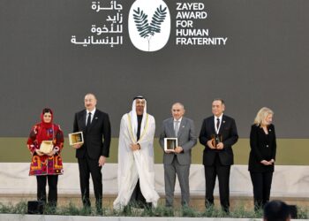 Pashinyan and Aliyev receive Zayed Prize for peace efforts