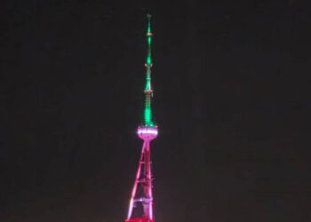Israeli Embassy questions Tbilisi over illumination of Mtatsminda Tower in Iranian flag colors