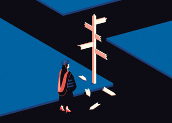 Choosing a career path. Image source: chronicle