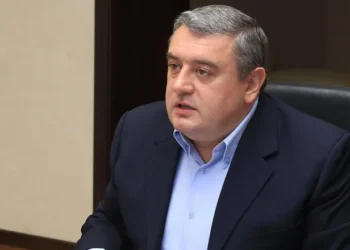 Jaba Samushia meets with students at Tbilisi State University