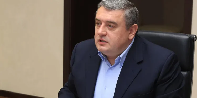 Jaba Samushia meets with students at Tbilisi State University