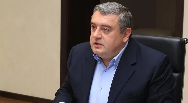 Jaba Samushia meets with students at Tbilisi State University