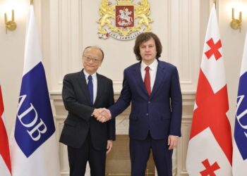 ADB President pledges continued support for Georgia’s role as gateway between Asia and Europe
