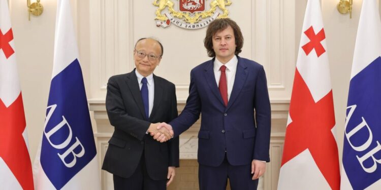 ADB President pledges continued support for Georgia’s role as gateway between Asia and Europe