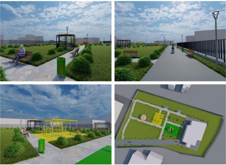 Outline of the above mentioned project. Photo: 1tv.