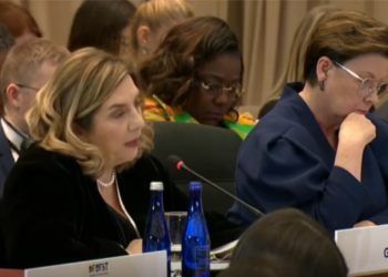 Tamar Bagrationi addresses Washington summit hosted by Melania Trump