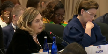 Tamar Bagrationi addresses Washington summit hosted by Melania Trump