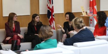 UK Embassy in Georgia hosts ‘Ambassador for a Day’ winners
