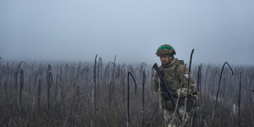 A Ukrainian soldier. Source: Getty Images