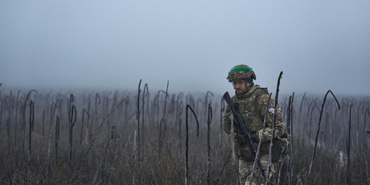 A Ukrainian soldier. Source: Getty Images