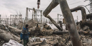Damaged infrastructure. Source: Ukraine News