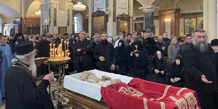 A Country in Mourning