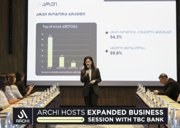 Archi Hosts Expanded Business Session with TBC Bank.
