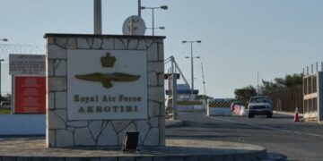 Drone strike hits main gate of UK’s RAF Akrotiri base in Cyprus