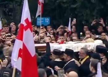 Patriarch Ilia II transferred to Sioni Cathedral ahead of burial