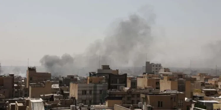 Israel Defense Forces say 30 targets struck in western and central Iran