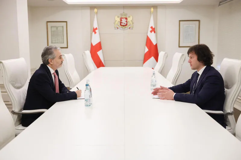 Georgia’s PM expresses concern over Middle East escalation in meeting with Israeli ambassador