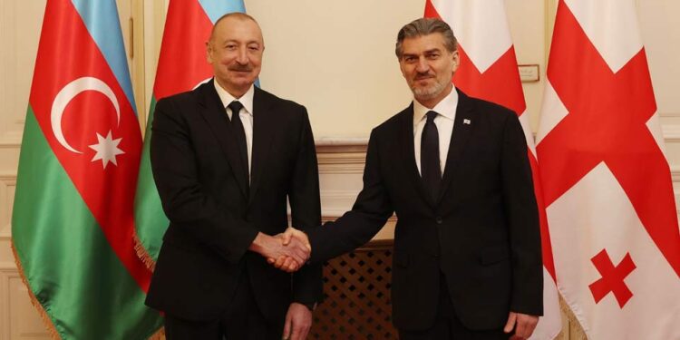 Kavelashvili, Aliyev hold face-to-face meeting in Tbilisi