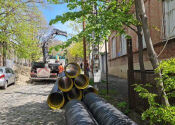 Street rehabilitation underway in Tbilisi’s Nadzaladevi district