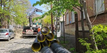 Street rehabilitation underway in Tbilisi’s Nadzaladevi district