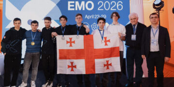 Georgian students win gold and three silvers at European Math Olympiad 2026