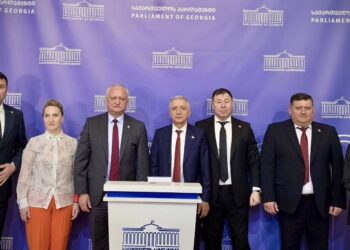 Pro-Russian Moldovan MPs meet with Georgian Dream lawmakers