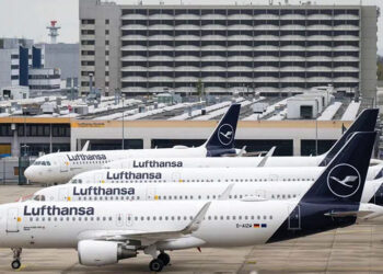 Lufthansa jets. Source: Getty