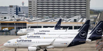Lufthansa jets. Source: Getty