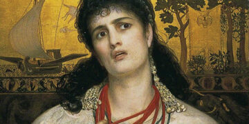 Medea by Frederick Sandys (1829-1904)