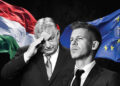 Orban out, Magyar in. Image by Miriam Saenz de Tejada/Euractiv