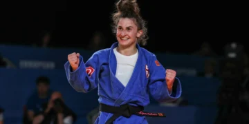 Liparteliani becomes first Georgian woman to win European judo title