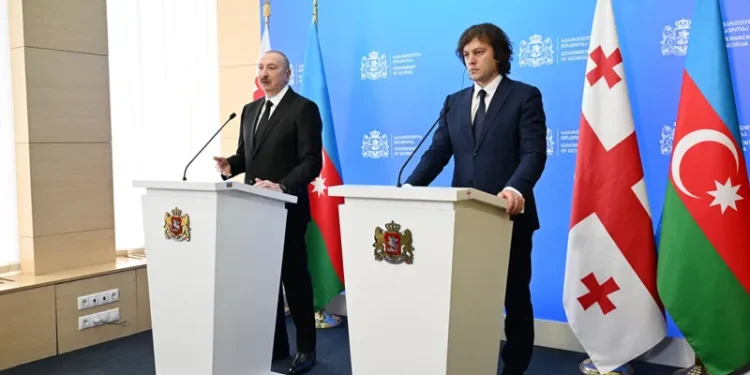 Aliyev calls for peace and stability in South Caucasus during visit to Tbilisi